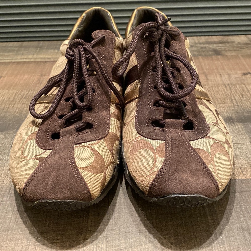 Brown Logo Katelyn Sneakers